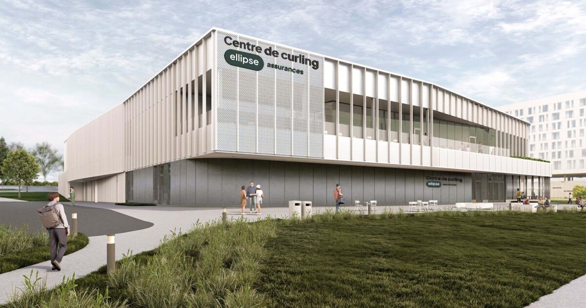 Le futur centre de curling a un nom, et il n'ouvre pas avant l'hiver 2027